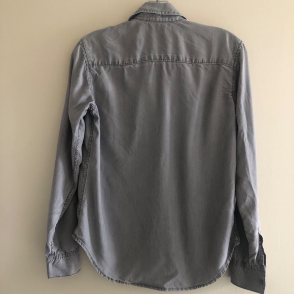 GAP 1969 Stone Washed Western Style Button Down Top - Picture 4 of 11